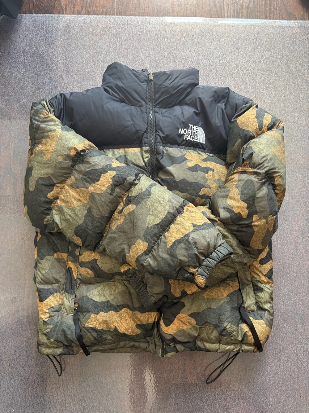 The North Face 1996 Retro Nuptse Puffer Camo - Size M